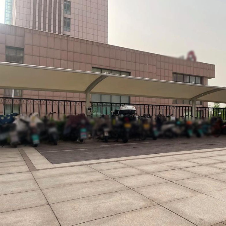 新化县膜结构电动车棚